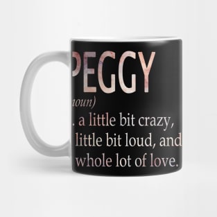 Peggy Girl Name Definition Mug